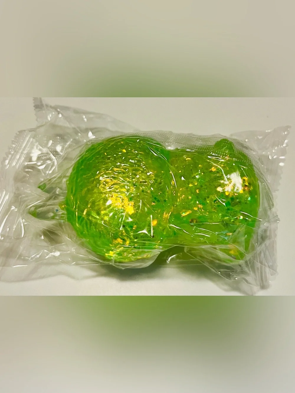 The Monsters Green Glitter Squishy